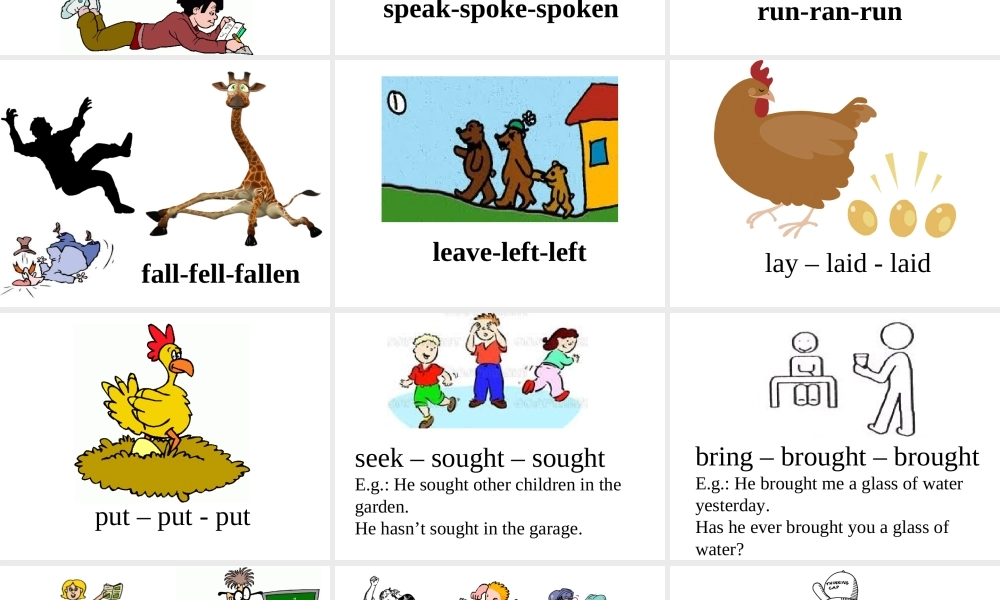 3.9irregularverbspics