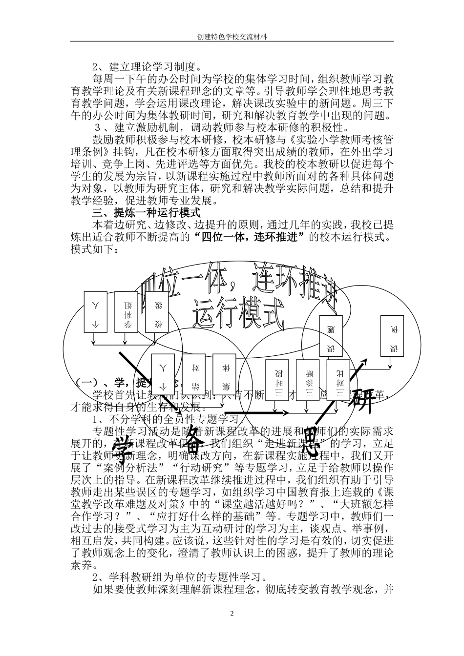 校本教研汇报_第2页