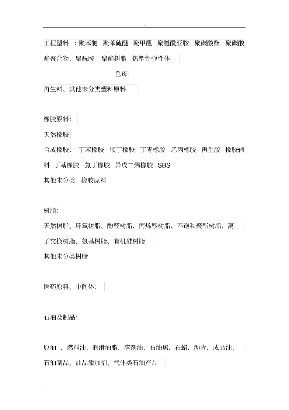 化工原料分类_第2页