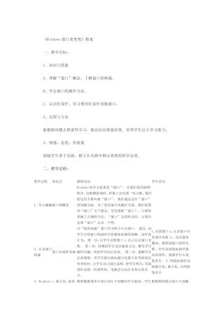 Windows窗口变变变