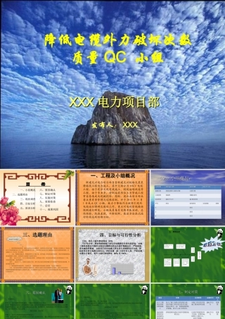 降低电缆外力破坏次数QC