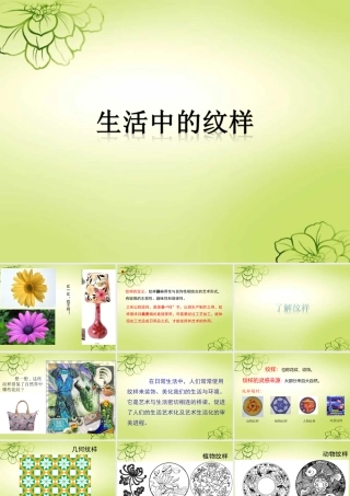 《生活中的纹样》课件2-1-2