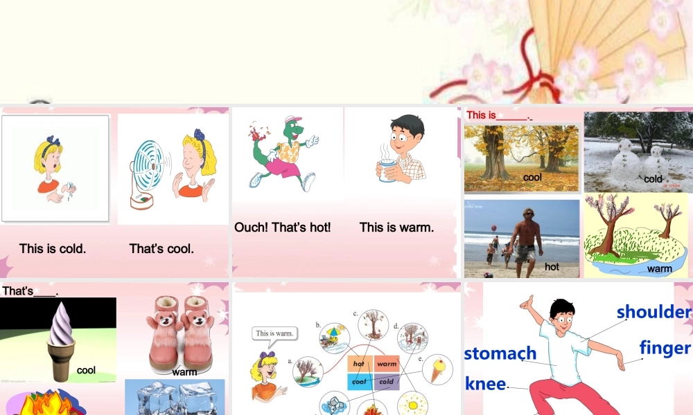 冀教版三年级英语上册Lesson16-Warm-and-Cool课件