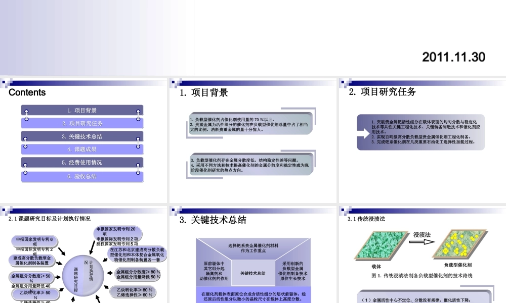 高分散负载型贵金属催化剂及其应用研究