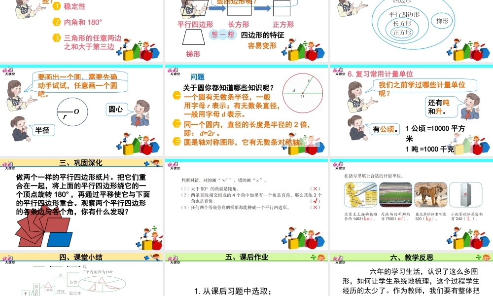 图形与几何—图形的认识