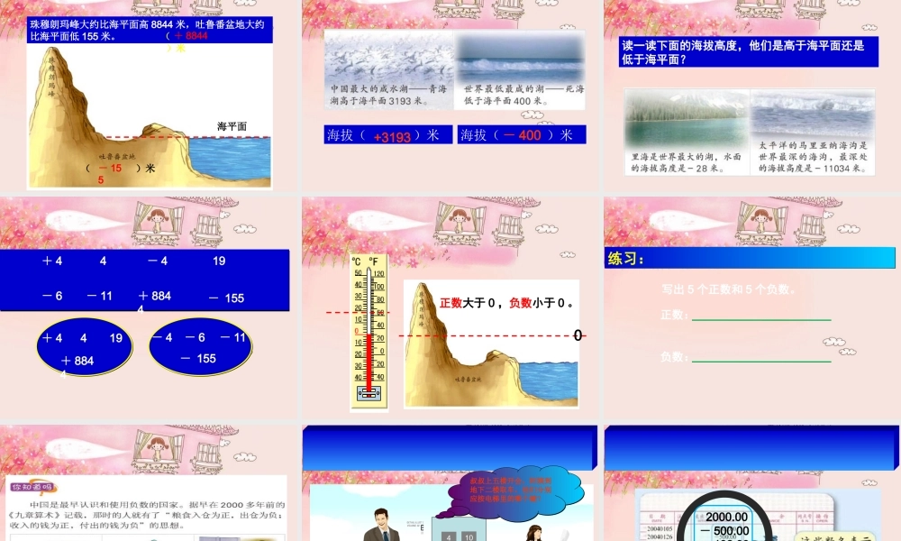 ★数学六年级下人教新课标6六下总复习课件