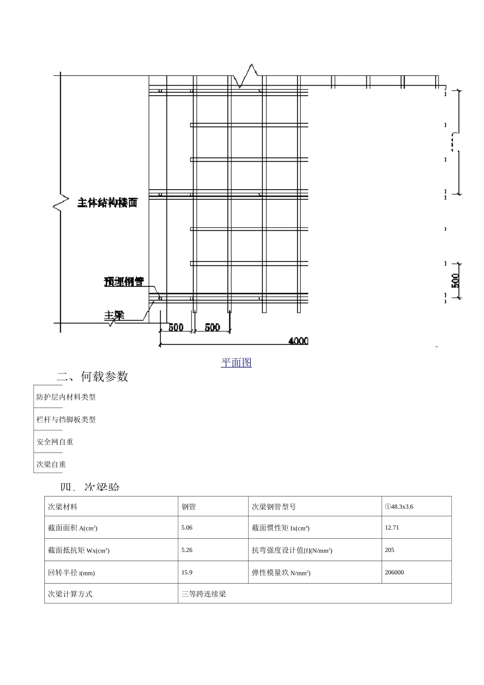 悬挑防护棚计算书_第3页