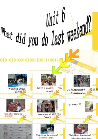 Whatdidyoudolastweekend