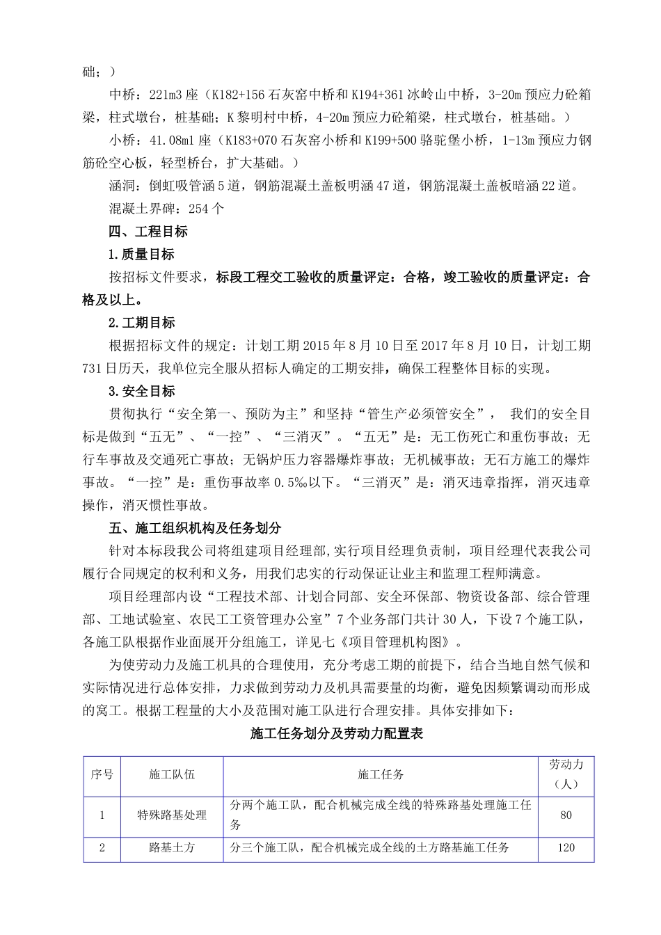 公路工程SG-6标段工程施工组织设计概述_第3页