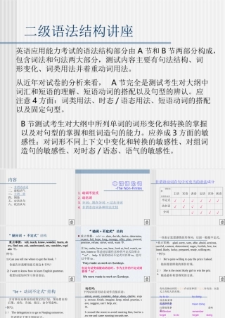 英语语法讲座