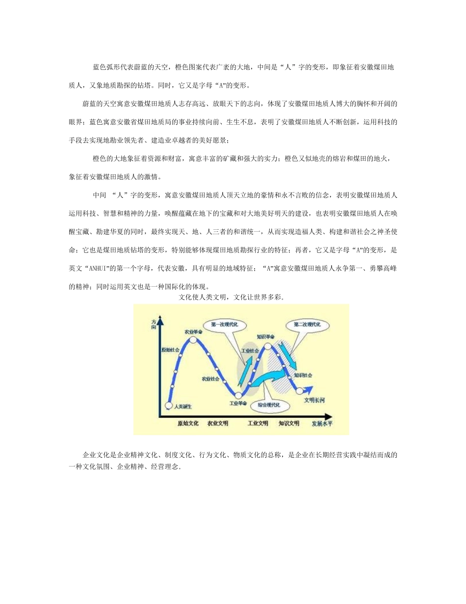 试谈安徽煤田地勘文化框架体系_第3页