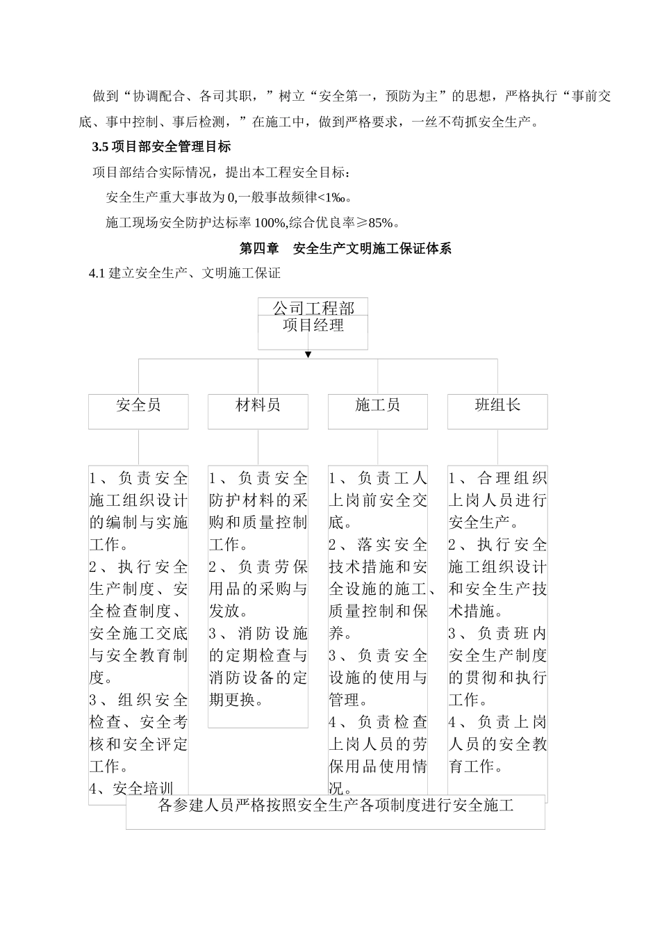 某工程框架结构地上3层安全施工组织设计_第2页