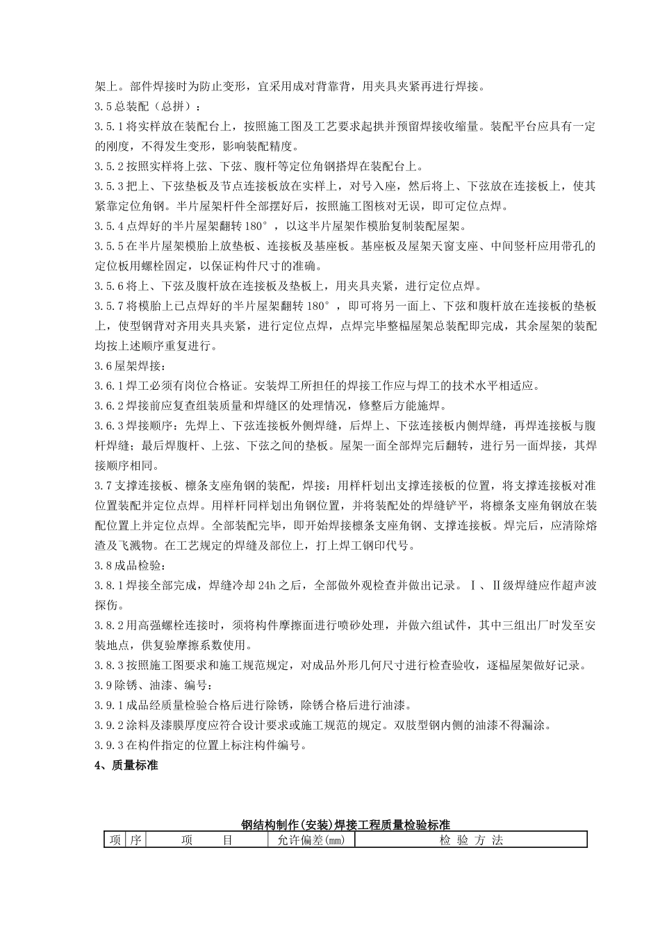 01钢屋架制作分项工程质量管理_第2页