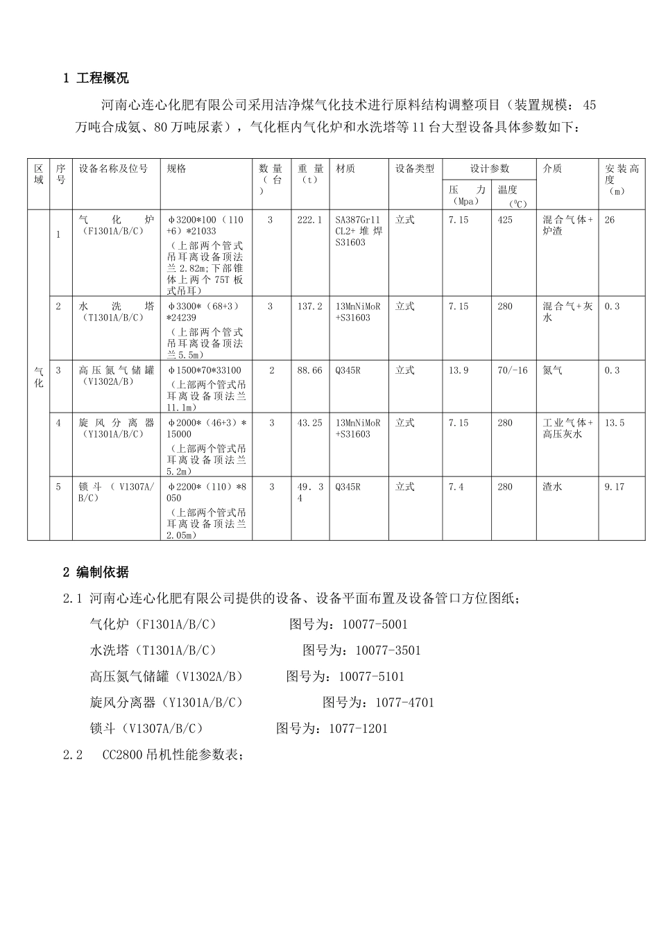 煤气化大件设备吊装方案_第3页
