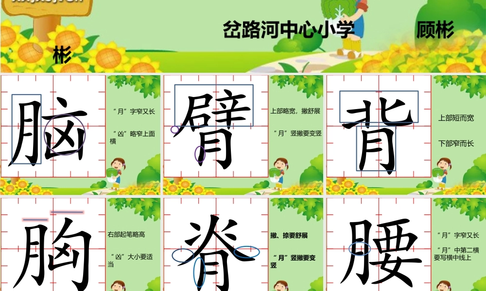 3上2-3《汉字家园3》顾彬彬