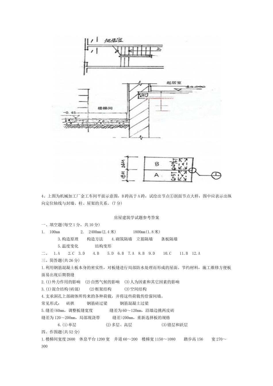 Ijembu房屋建筑学试题及答案_第3页