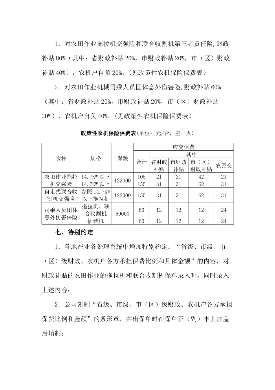 苏州市政策性农机保险实施细则_第3页