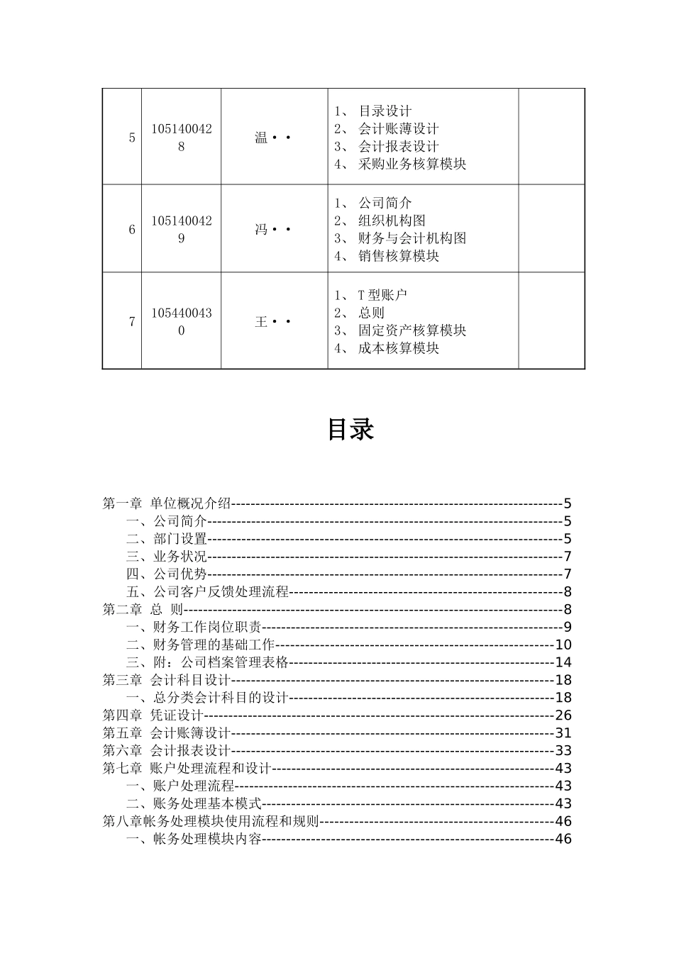 阳光电子有限公司会计制度设计_第3页
