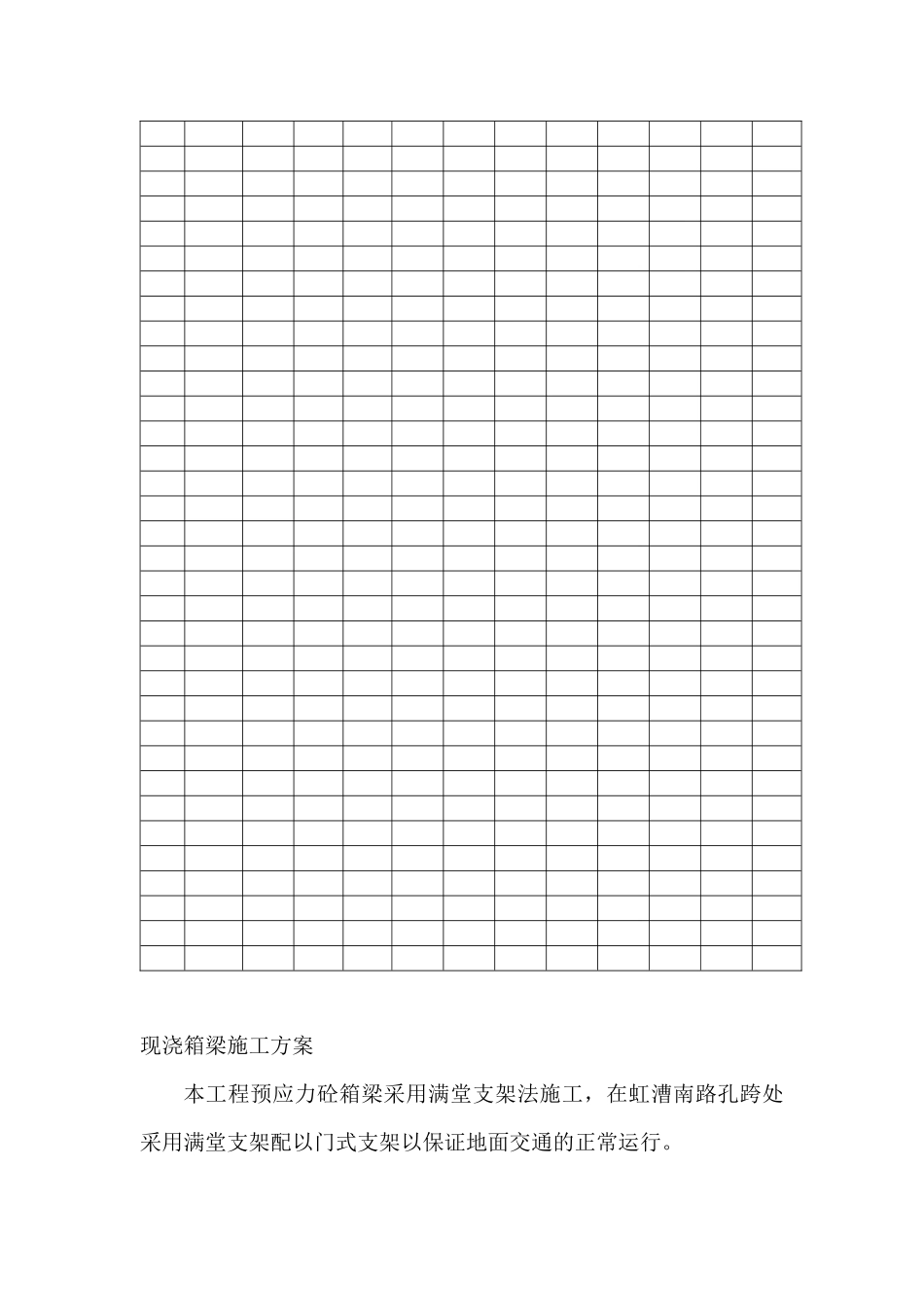 沪闵高架二期工程3标段现浇箱梁施工组织设计方案_第2页