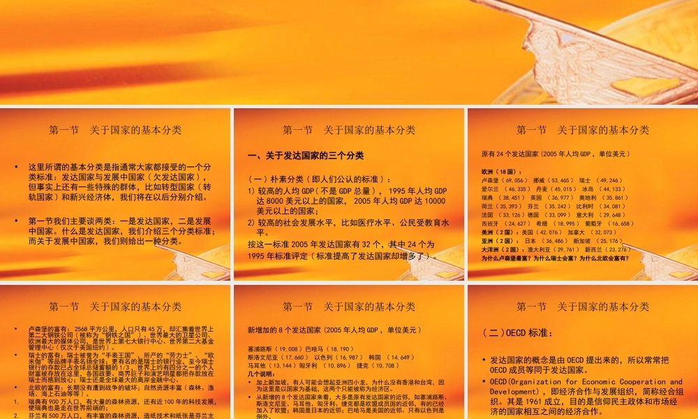 《世界经济概况》