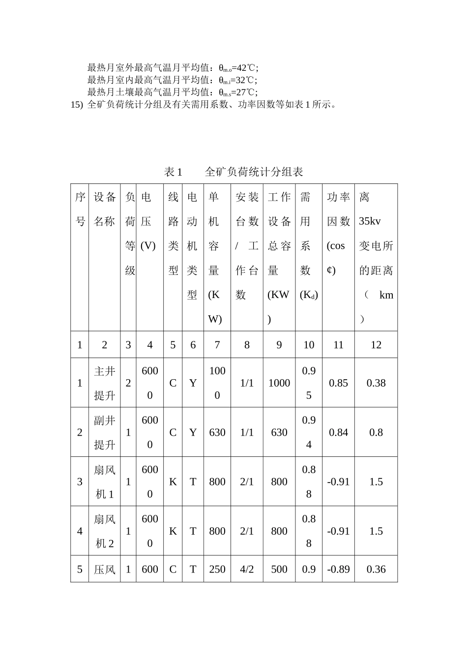 现代供电技术课程设计某35KV变电所电气一次部分初步设计_第3页