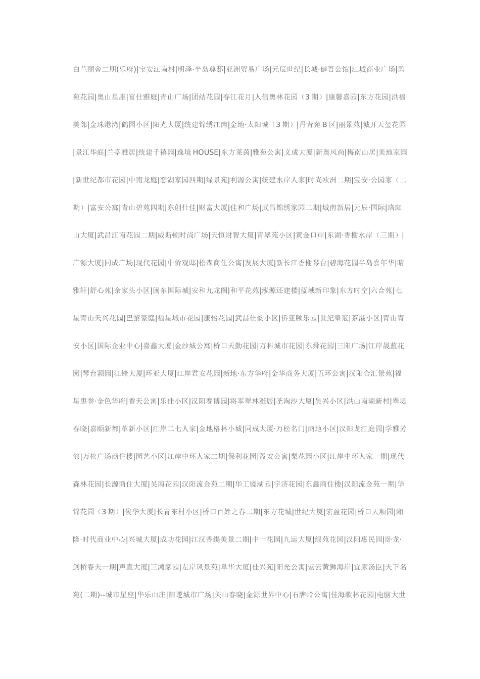 武汉房地产案名集_第3页