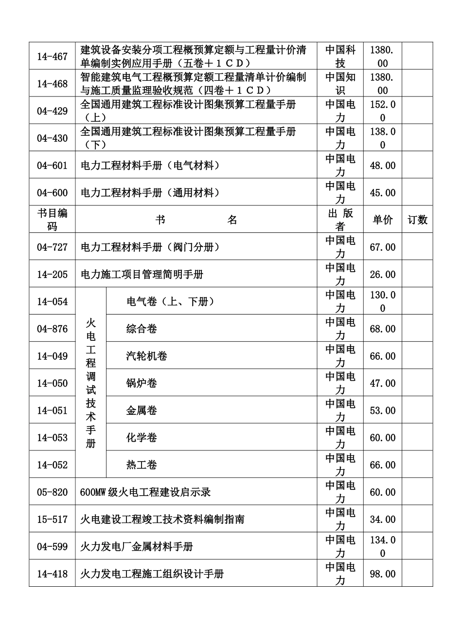 中国电力出版社广州发行站-电力工程建设图书(doc17)(1)_第3页