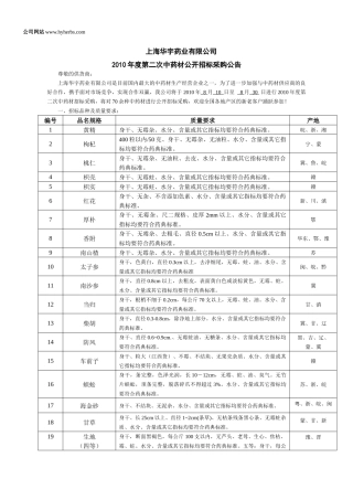 上海华宇药业有限公司
