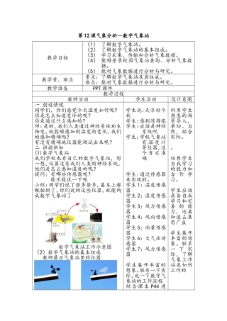 第12课气象分析--数字气象站