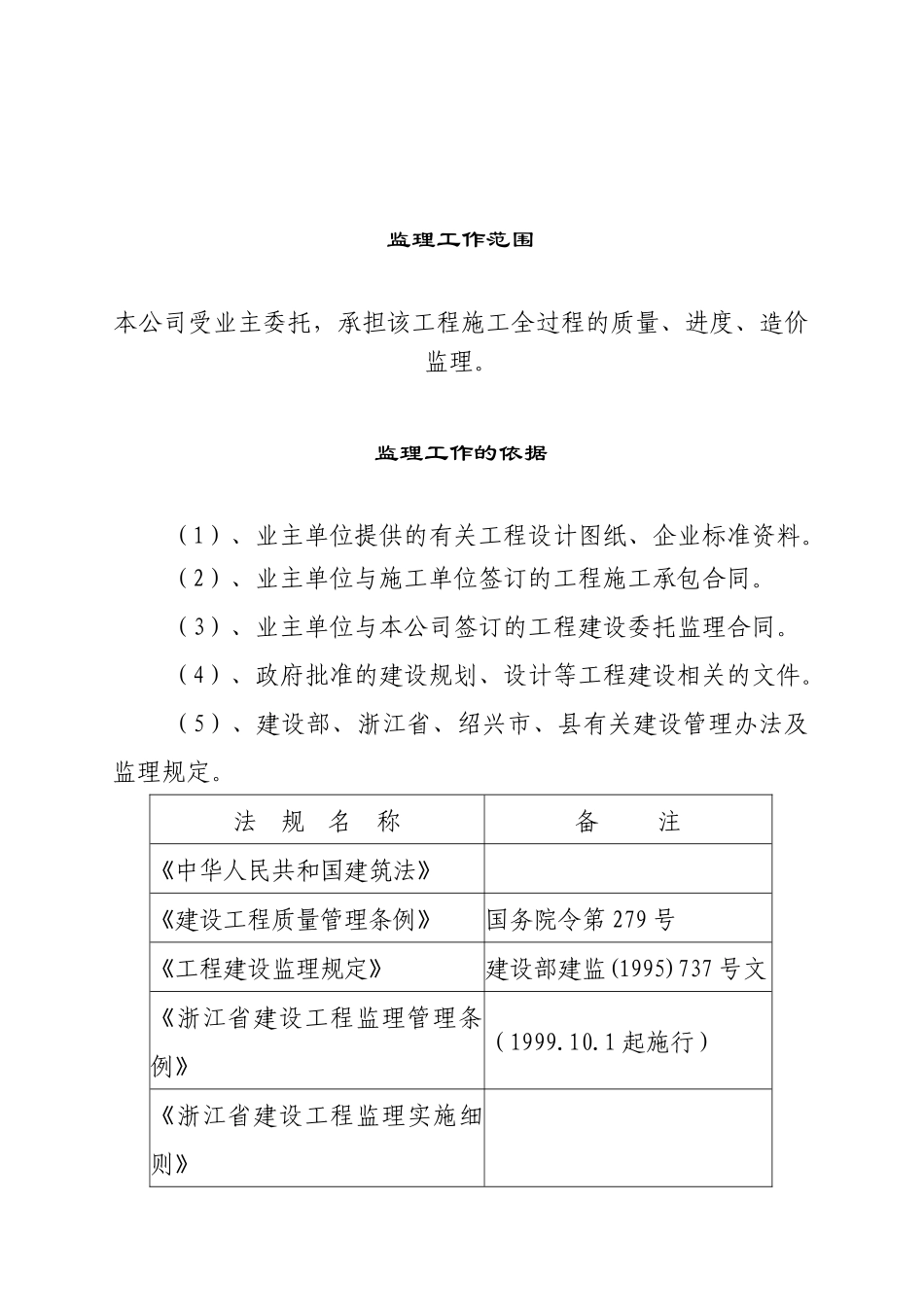 绍兴某市场工程监理规范_第3页