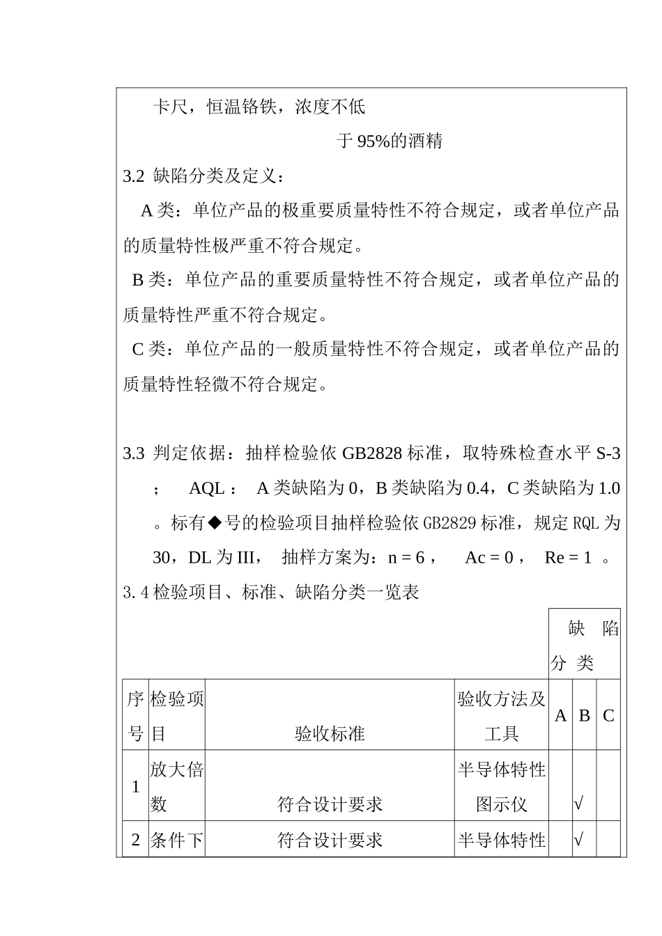 某电子公司进货检验规作业指导书（贴片三极管）_第2页