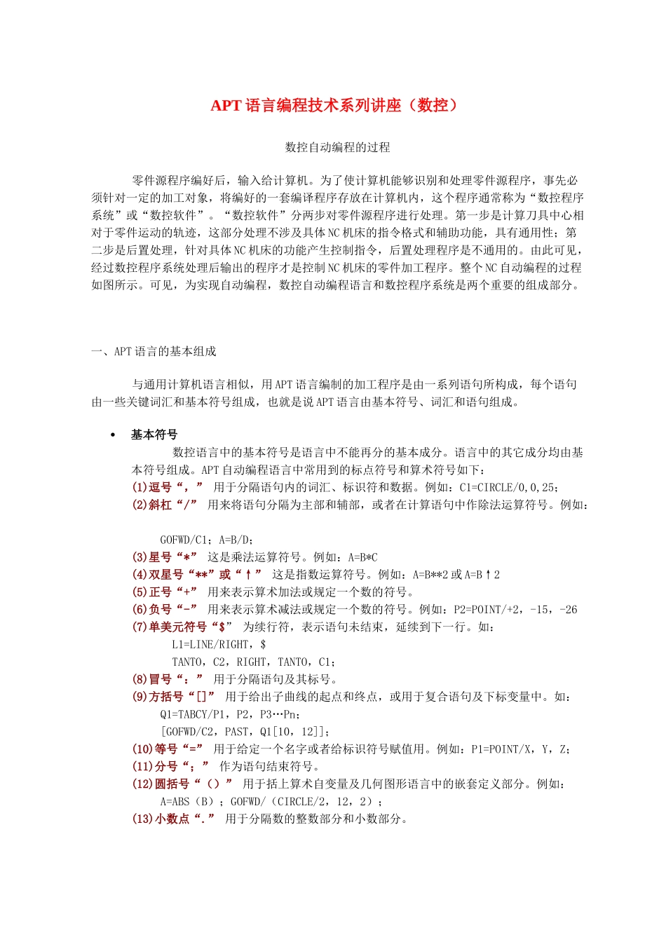 语言编程技术系列讲座数控_第1页