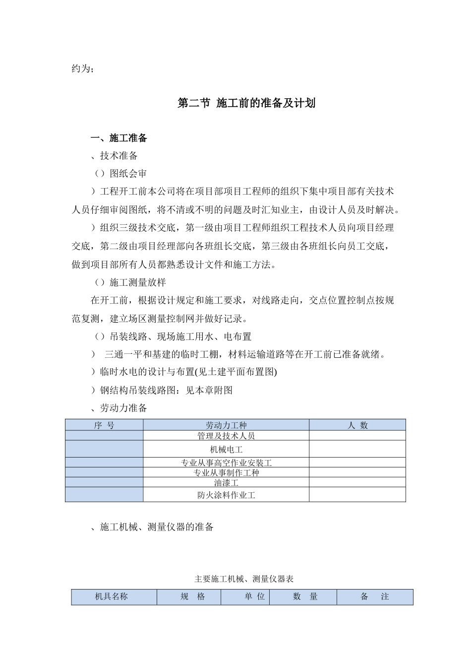 酿酒有限公司钢结构施工组织设计方案_第2页