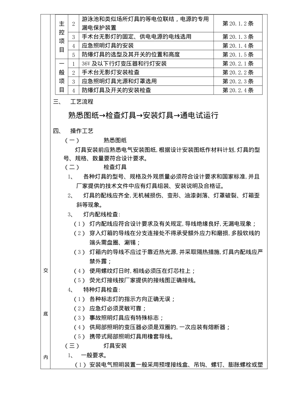 灯具安装分项工程质量技术交底卡(12)(1)_第3页