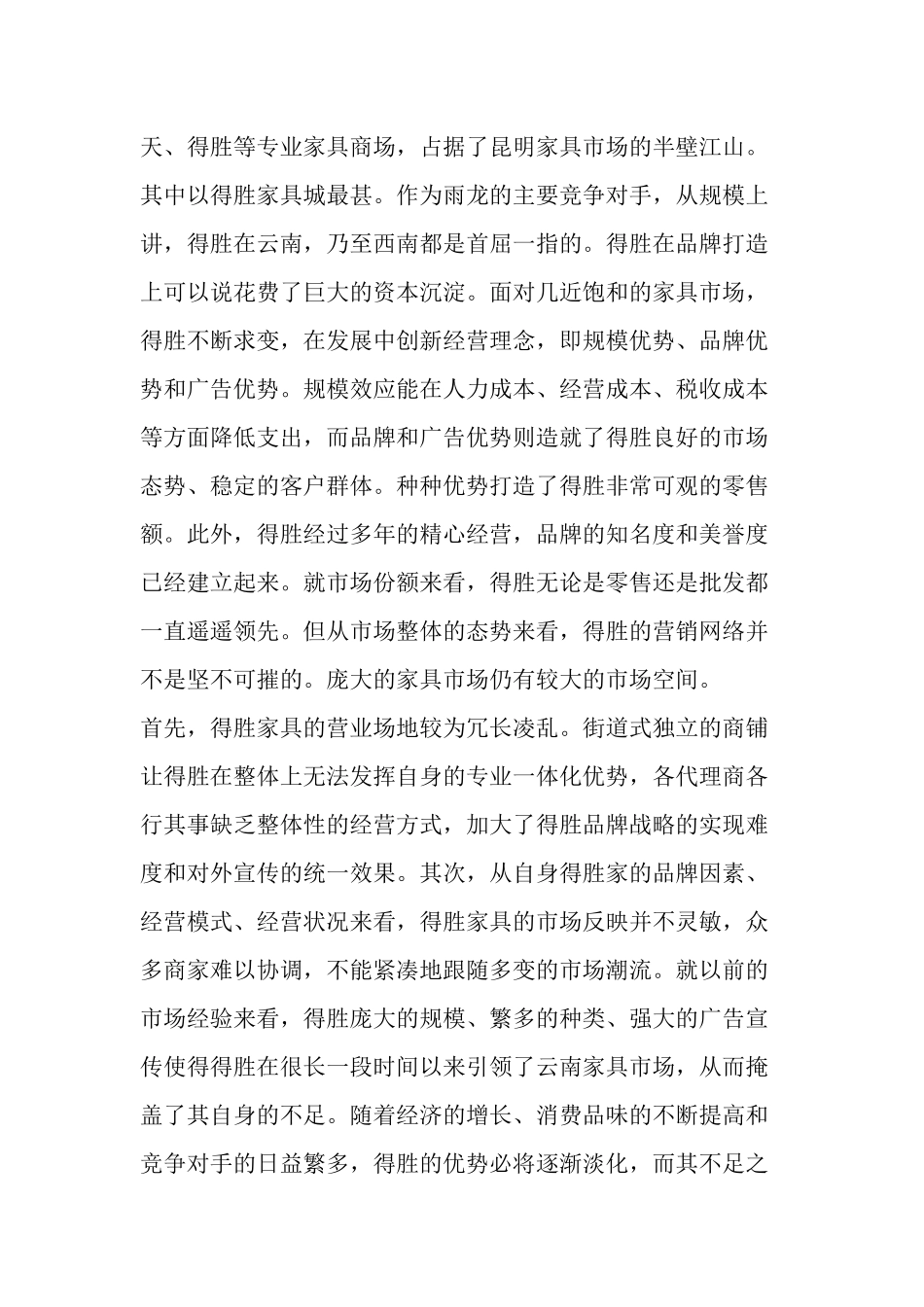 雨龙家具电视广告策划方案_第2页