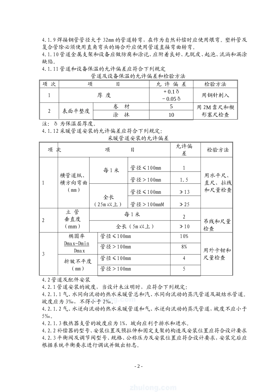 4.7.2室内采暖系统安装作业指导书_第2页