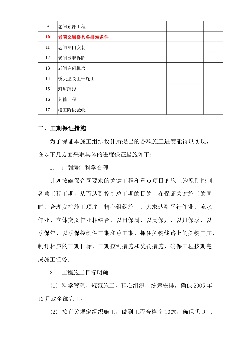 水闸工程施工组织设计范本_第3页