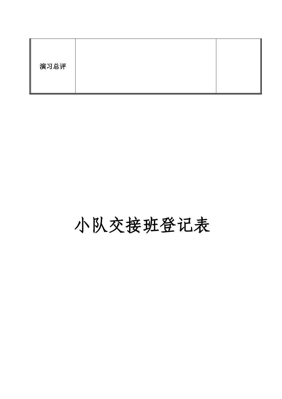 兼职矿山救护队各种记录表格（DOC33页）_第3页