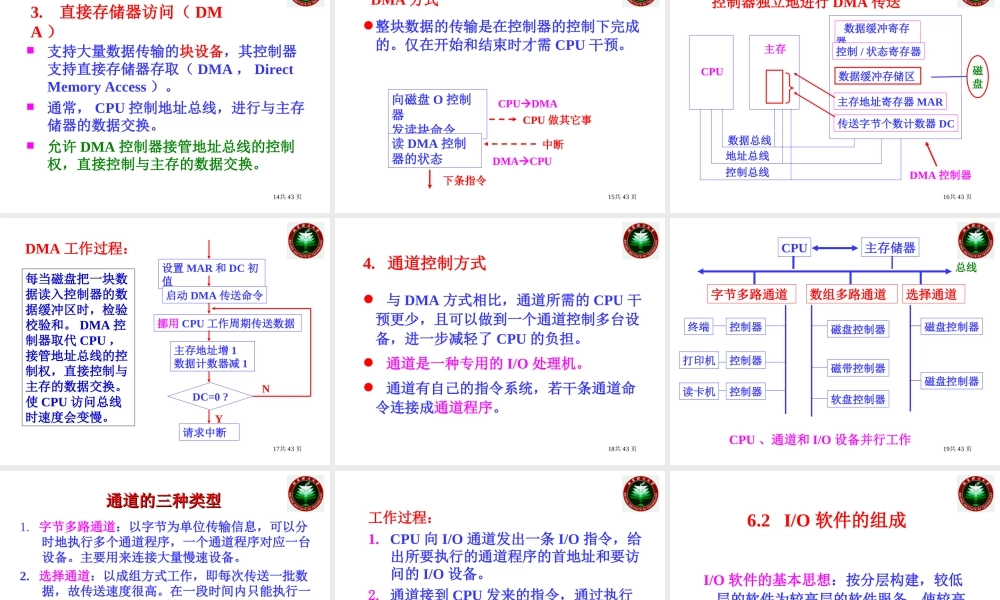 操作系统的设备管理