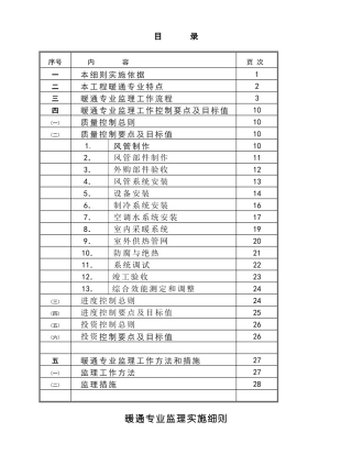 暖通监理细则