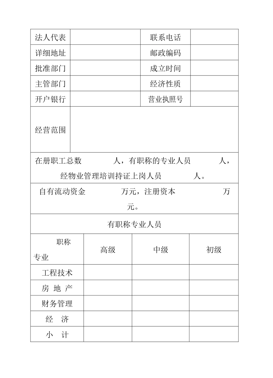 物业管理企业资质年检_第3页