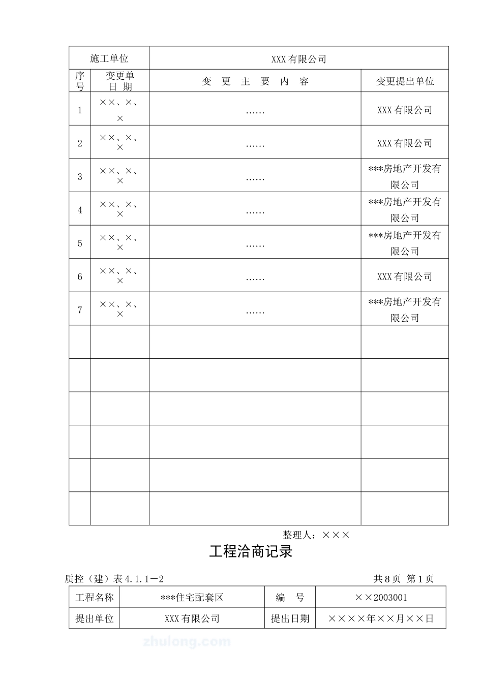 电气施工全套质量验收资料_secret_第3页