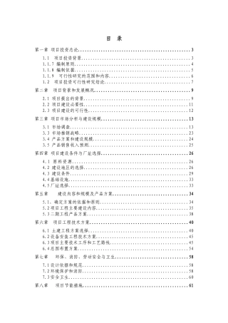 某能源公司锂离子动力电池项目可研报告