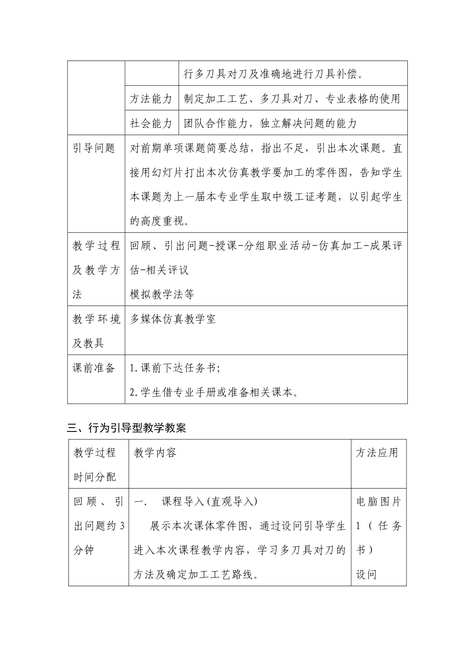 行为引导型教学在数控仿真教学中的应用浅探_第3页
