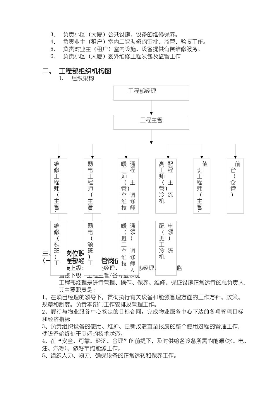 物业设备写字楼设备工程部运行手册_第3页