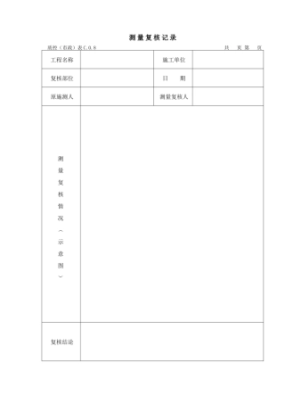 福建省工程建设地方标准表格