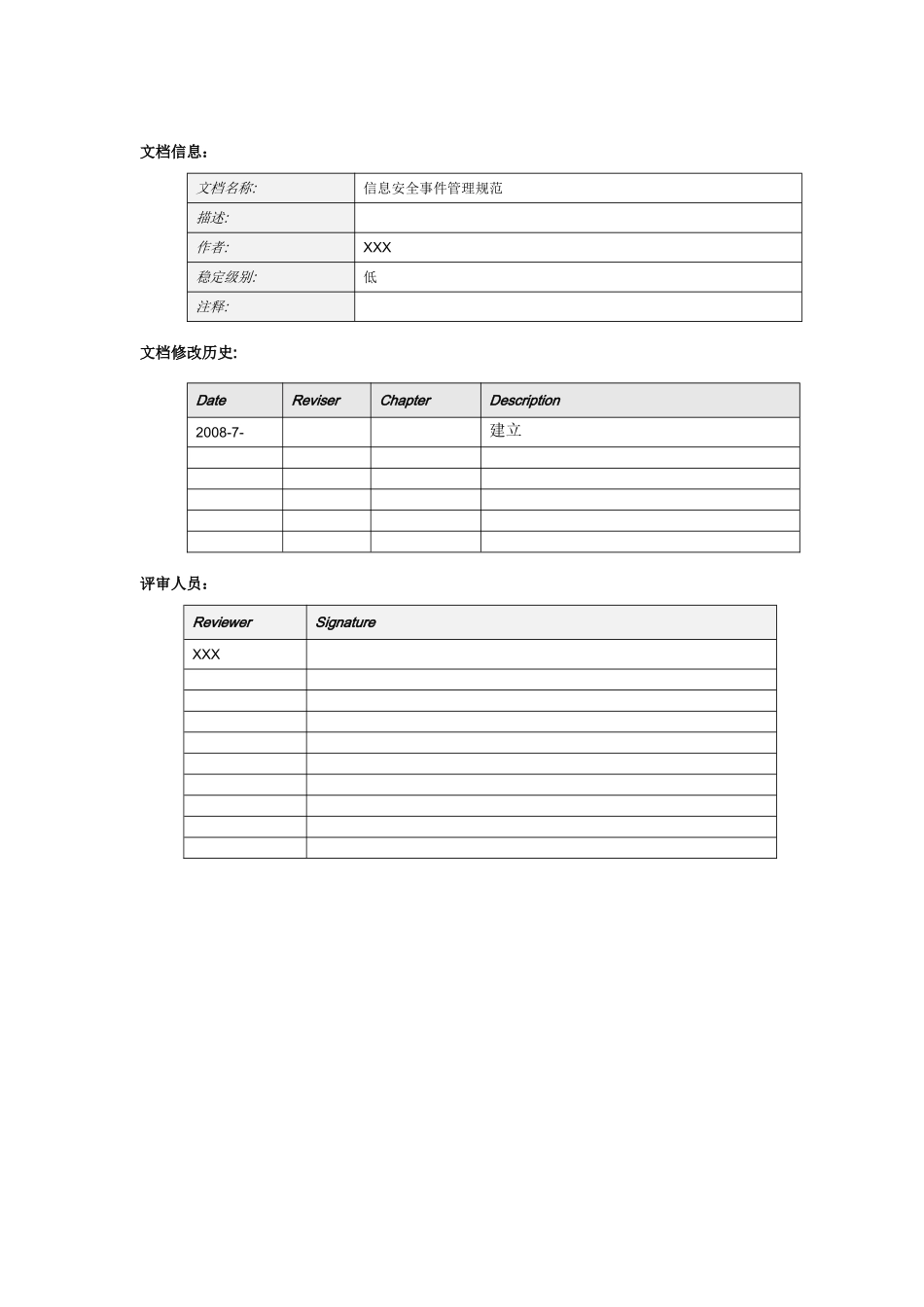 信息安全事件管理规范_第2页