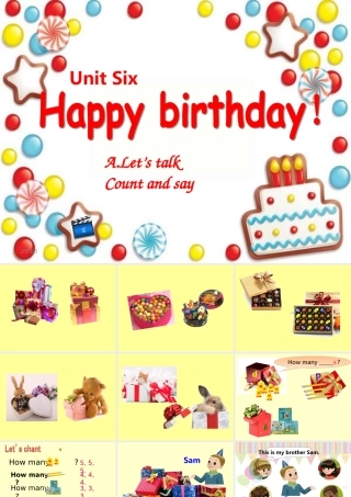 PEP三上第六单元第一课时