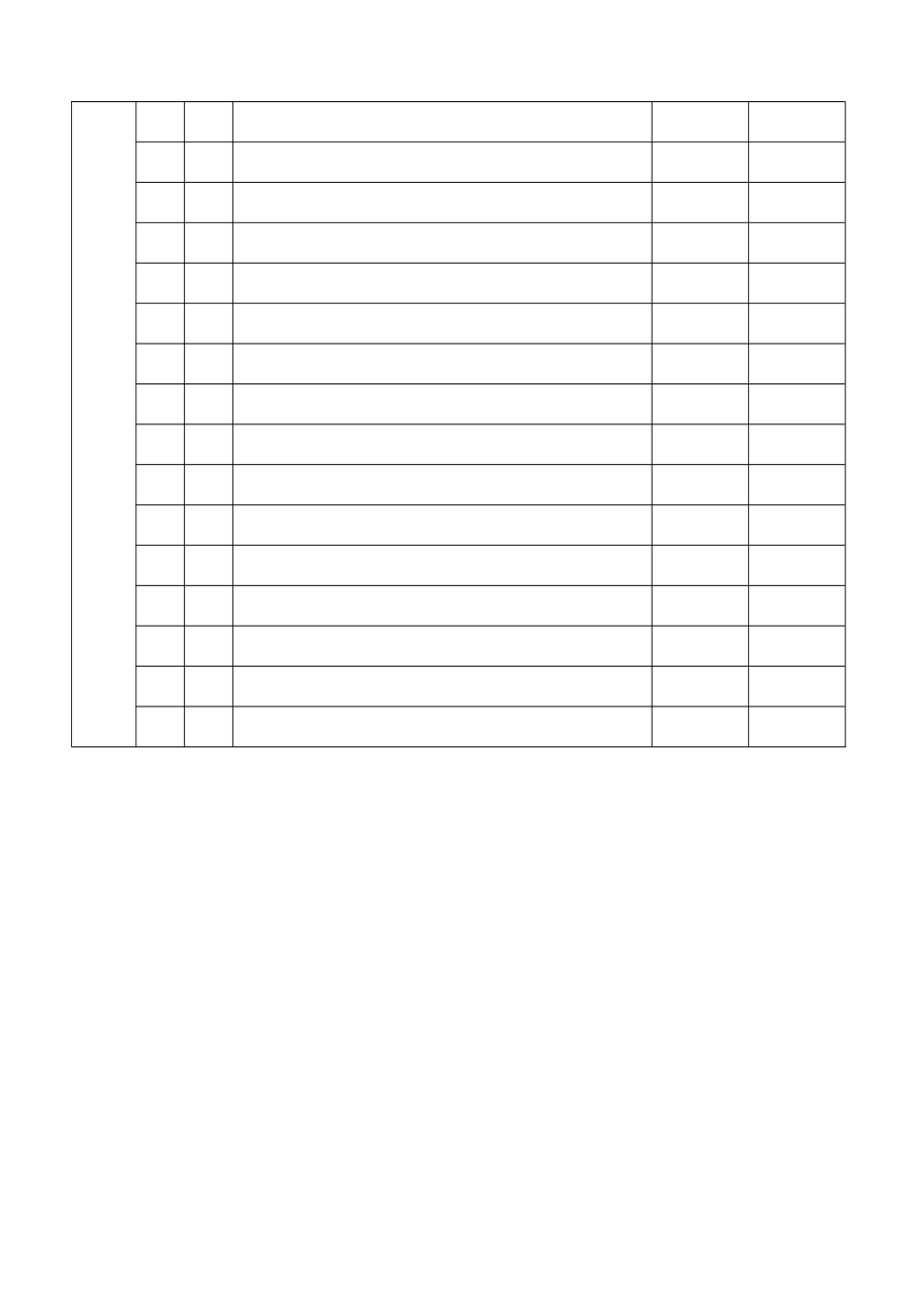 初中生课外阅读计划及表格_第3页