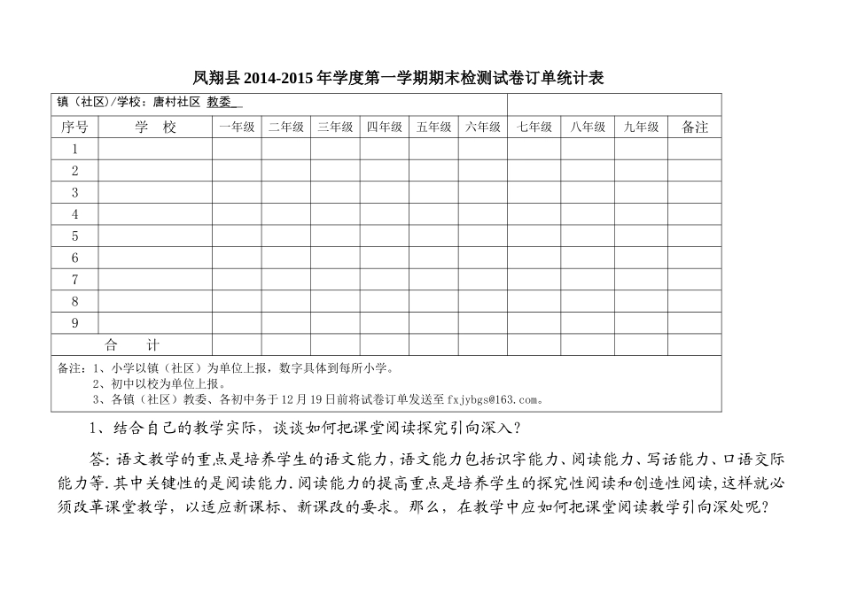 谈谈新课程课堂教学中的误区及对策_第1页